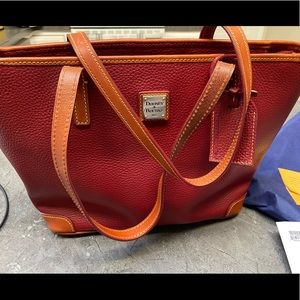 Dooney & Bourke Red Leather Tote bag - NEW!